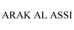 ARAK AL ASSI trademark