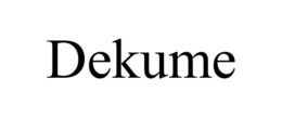 DEKUME trademark