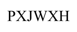 PXJWXH trademark