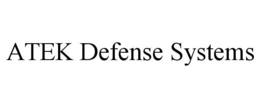 ATEK DEFENSE SYSTEMS trademark