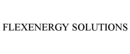 FLEXENERGY SOLUTIONS trademark