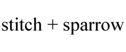 STITCH + SPARROW trademark