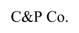 C&P CO. trademark