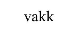 VAKK trademark