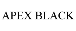 APEX BLACK trademark