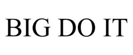 BIG DO IT trademark