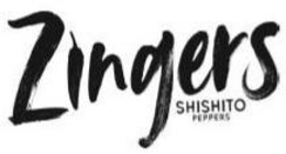 ZINGERS SHISHITO PEPPERS trademark