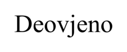 DEOVJENO trademark
