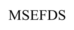 MSEFDS trademark