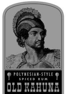 POLYNESIAN-STYLE SPICED RUM OLD KAHUNA trademark