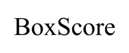 BOXSCORE trademark