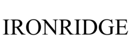 IRONRIDGE trademark
