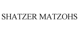 SHATZER MATZOHS trademark