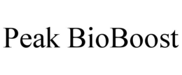PEAK BIOBOOST trademark