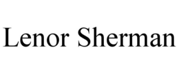 LENOR SHERMAN trademark