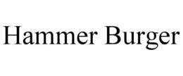 HAMMER BURGER trademark