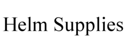 HELM SUPPLIES trademark