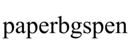 PAPERBGSPEN trademark
