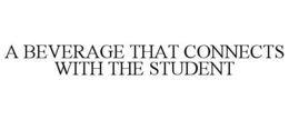 A BEVERAGE THAT CONNECTS WITH THE STUDENT trademark