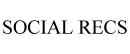 SOCIAL RECS trademark
