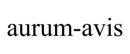 AURUM-AVIS trademark