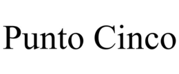 PUNTO CINCO trademark