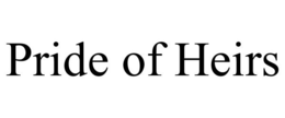 PRIDE OF HEIRS trademark