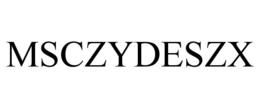 MSCZYDESZX trademark