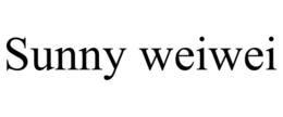 SUNNY WEIWEI trademark