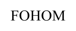 FOHOM trademark
