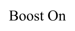BOOST ON trademark