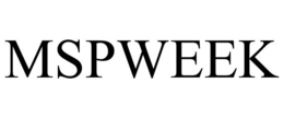 MSPWEEK trademark
