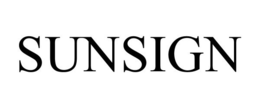 SUNSIGN trademark