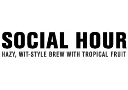 SOCIAL HOUR HAZY, WIT-STYLE BREW WITH TROPICAL FRUIT trademark