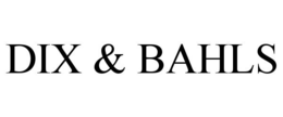 DIX & BAHLS trademark