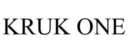 KRUK ONE trademark