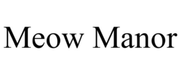 MEOW MANOR trademark