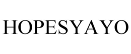 HOPESYAYO trademark
