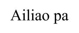AILIAO PA trademark