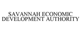 SAVANNAH ECONOMIC DEVELOPMENT AUTHORITY trademark