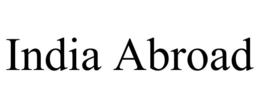 INDIA ABROAD trademark