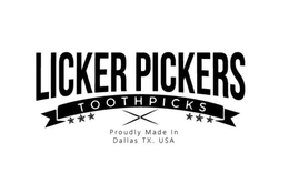 LICKER PICKERS TOOTHPICKS PROUDLY MADE IN DALLAS TEXAS . UNITED STATES OF AMERICA trademark