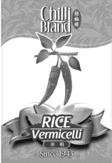 CHILLI BRAND RICE VERMICELLI SINCE 1943 trademark