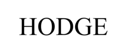 HODGE trademark