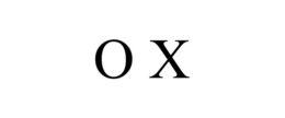 O X trademark
