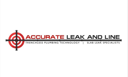 ACCURATE LEAK AND LINE TRENCHLESS PLUMBING TECHNOLOGY SLAB LEAK SPECIALISTS trademark