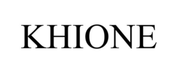 KHIONE trademark