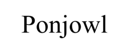 PONJOWL trademark