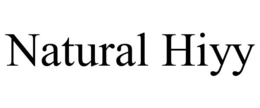 NATURAL HIYY trademark