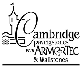 CAMBRIDGE PAVINGSTONES WITH ARMORTEC & WALLSTONES trademark